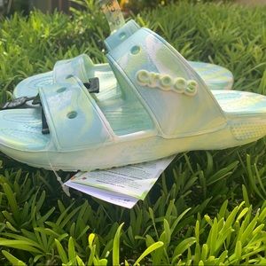 Crocs Classic Marbled Sandal | Waterproof Slides